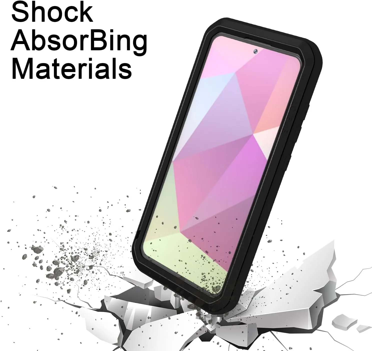 LOVE MEI Compatible with Samsung Galaxy S24 Plus Case,Outdoor Waterproof Military Heavy Duty Shockproof Dust/Dirt Proof Hybrid Aluminum Metal Silicone Tempered Glass Full Body Cover (Green)