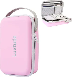 Luxtude Electronic Organizer Travel Case, Tech Organizer Travel Case, Hard Charger Organizer, Travel Cable Organizer, Tech Bag, Travel Essentials for Charger/Mouse/Cash/Card/Pen, Tech Gifts