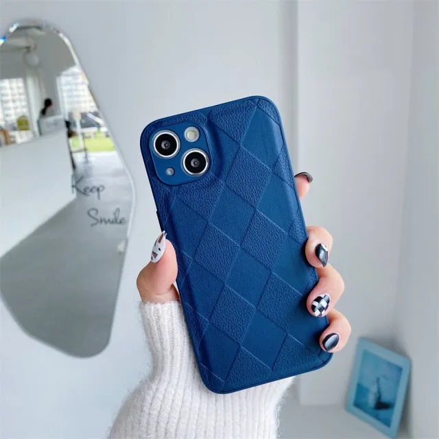 Luxury Business Vintage Leather Case for iPhone