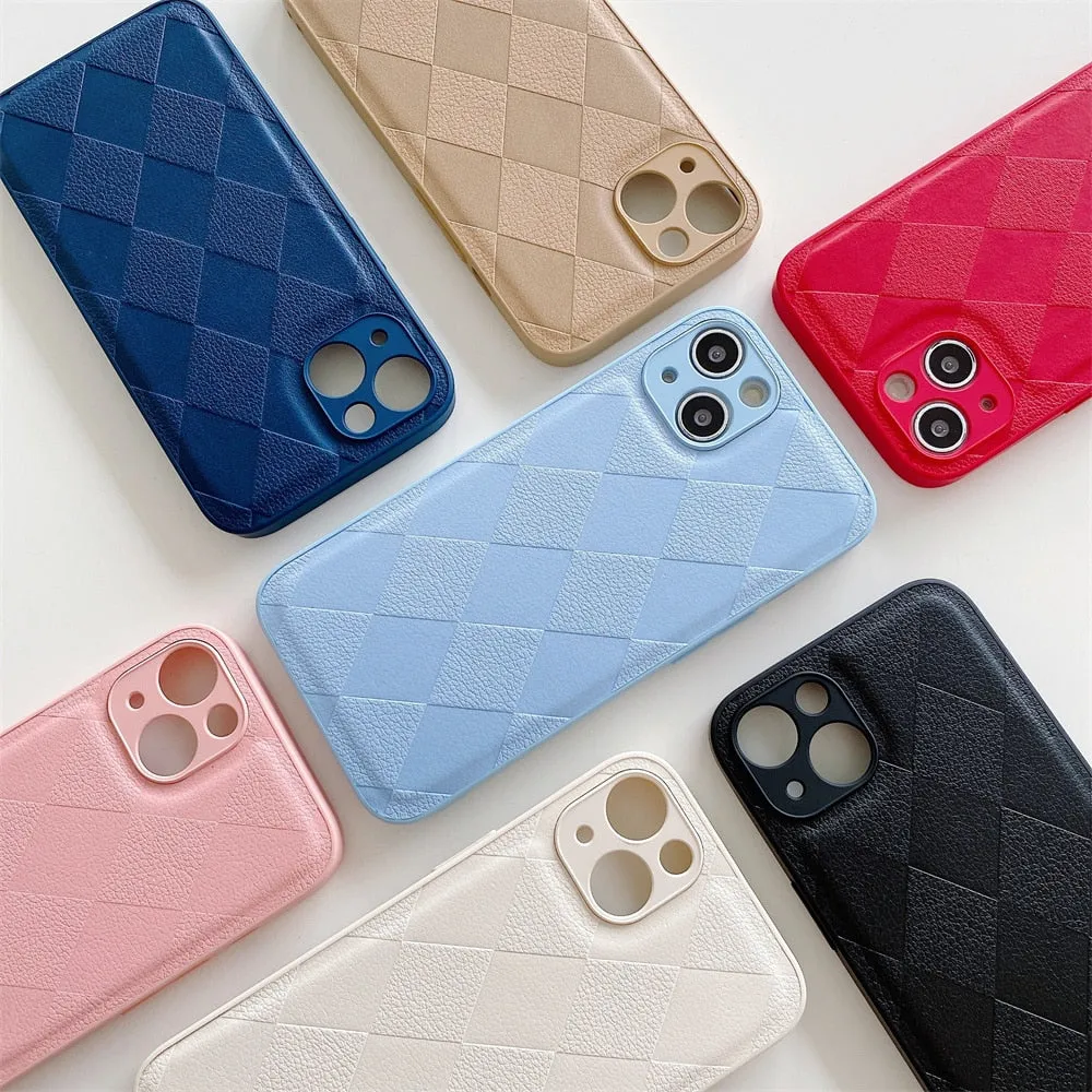 Luxury Business Vintage Leather Case for iPhone