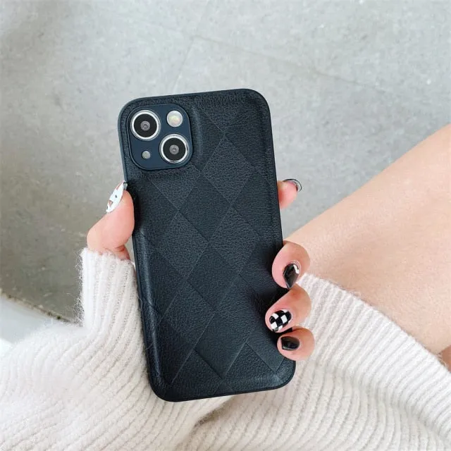 Luxury Business Vintage Leather Case for iPhone