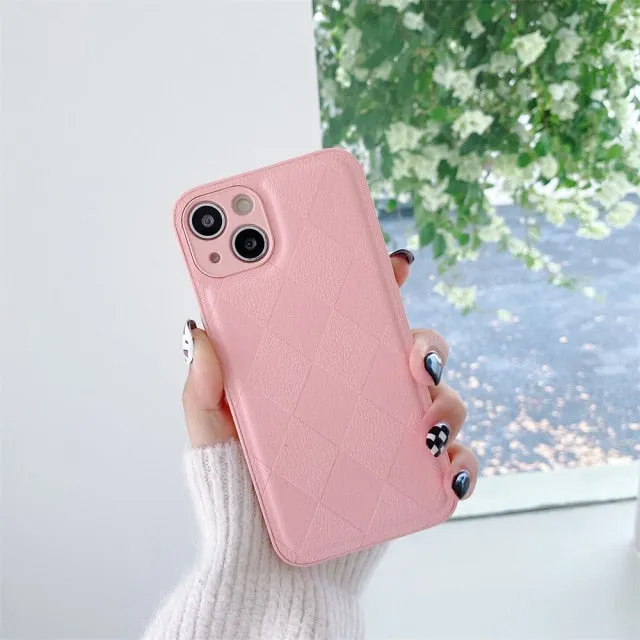 Luxury Business Vintage Leather Case for iPhone