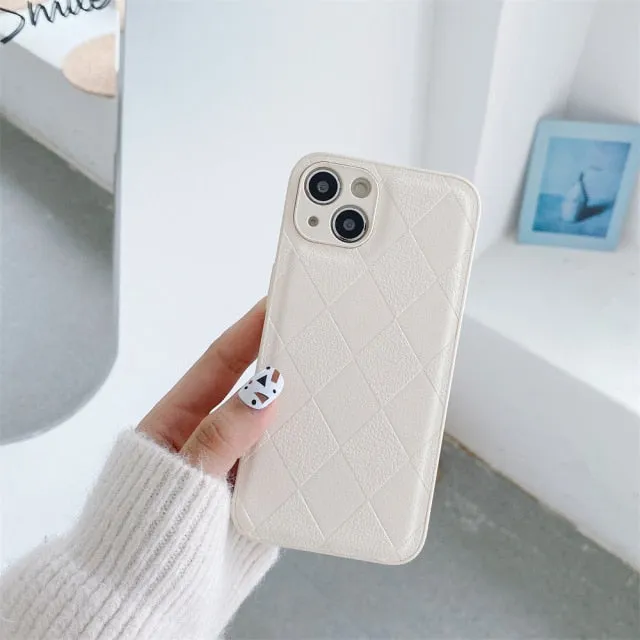 Luxury Business Vintage Leather Case for iPhone