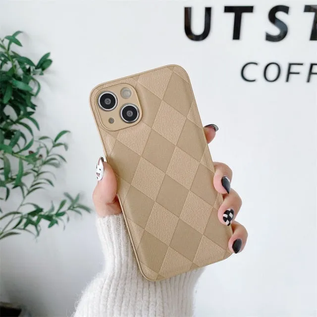 Luxury Business Vintage Leather Case for iPhone