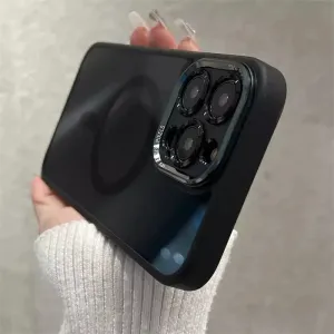 Luxury Shockproof Acrylic Clear Magsafe Case For iPhone