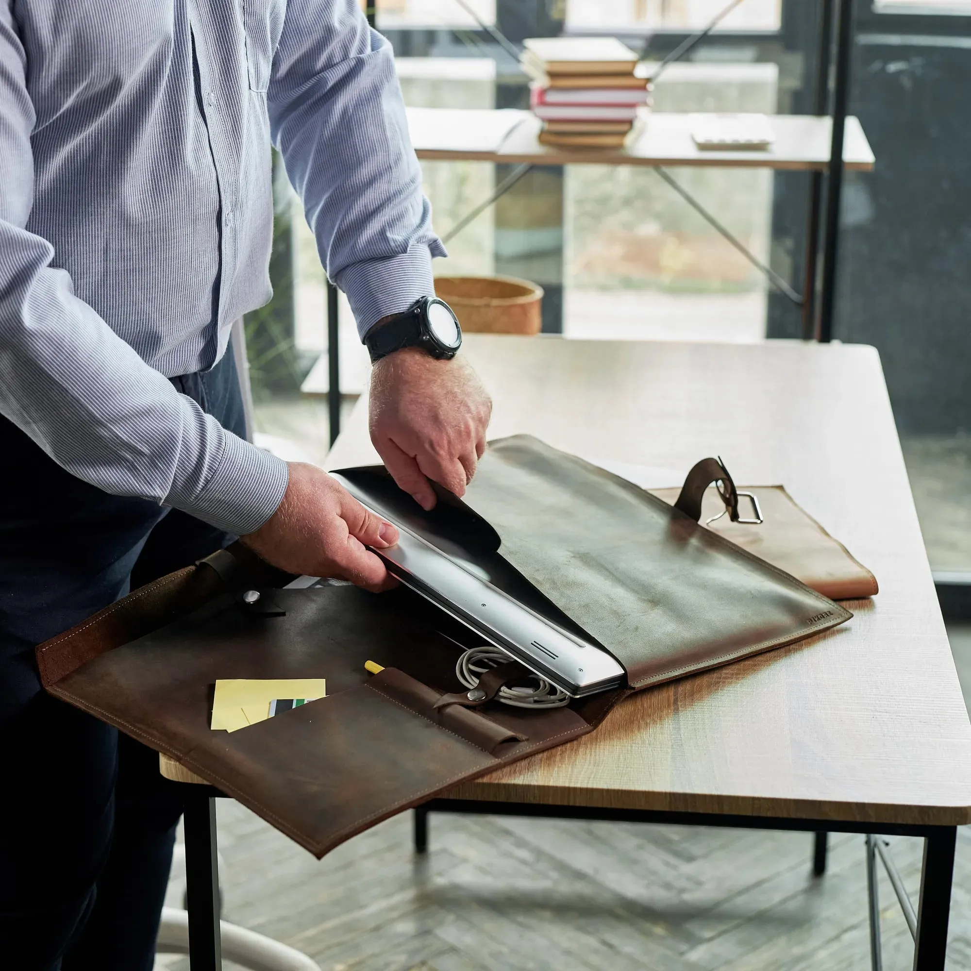 Macbook Case "BeltedShield" by Pikore