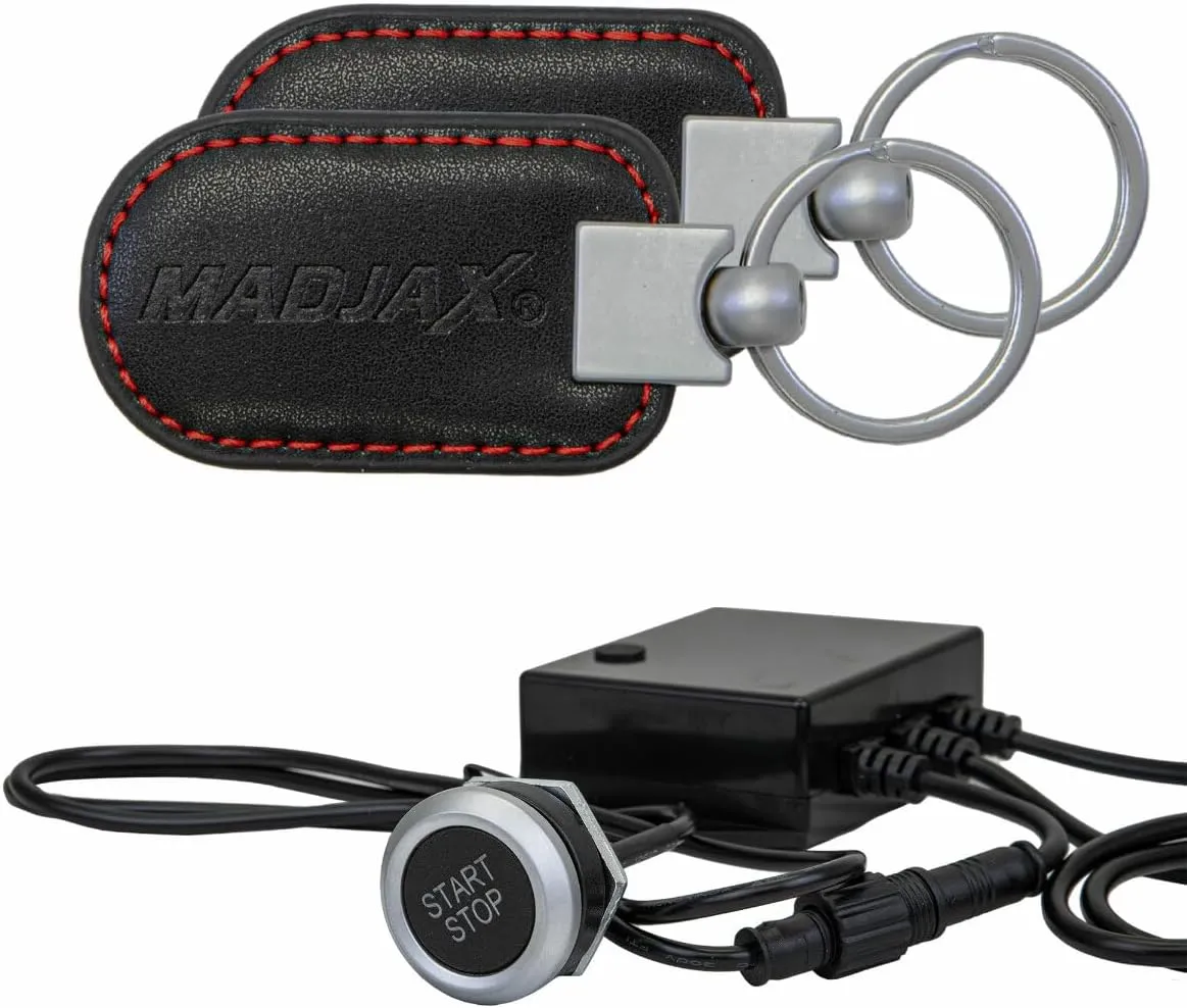 MADJAX Passport Smart Key System | Golf Cart Unique Key RFID | Compatible with Select EZGO, Club Car, Yamaha, ICON XSeries Golf Carts