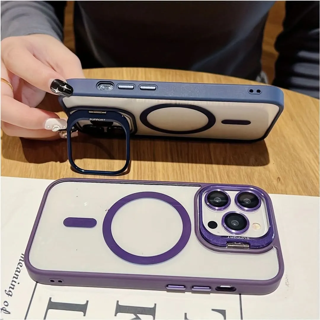 Magnetic Shockproof iPhone Case with Stand