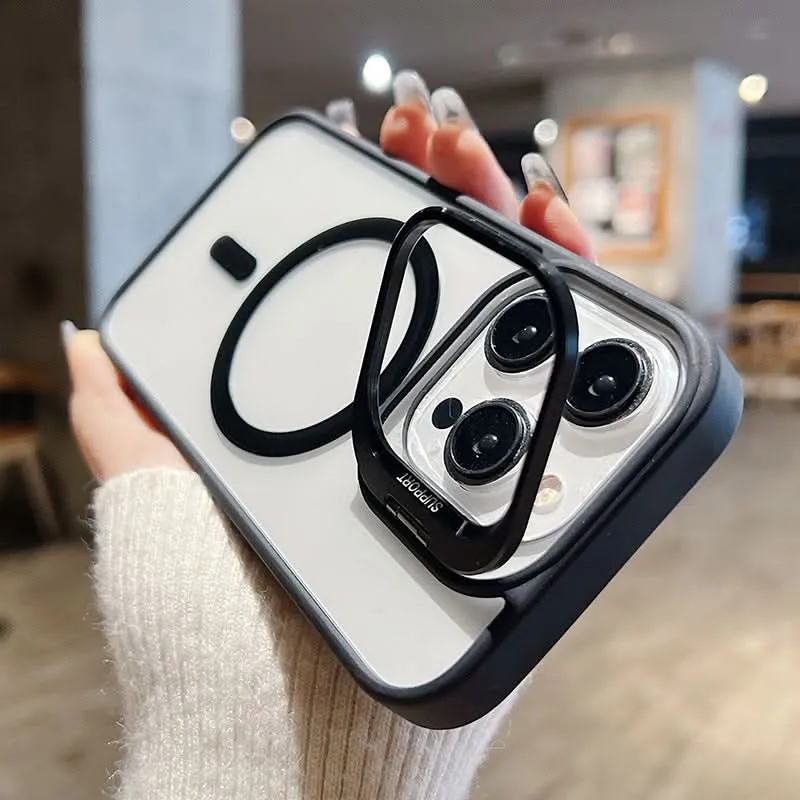 Magnetic Shockproof iPhone Case with Stand