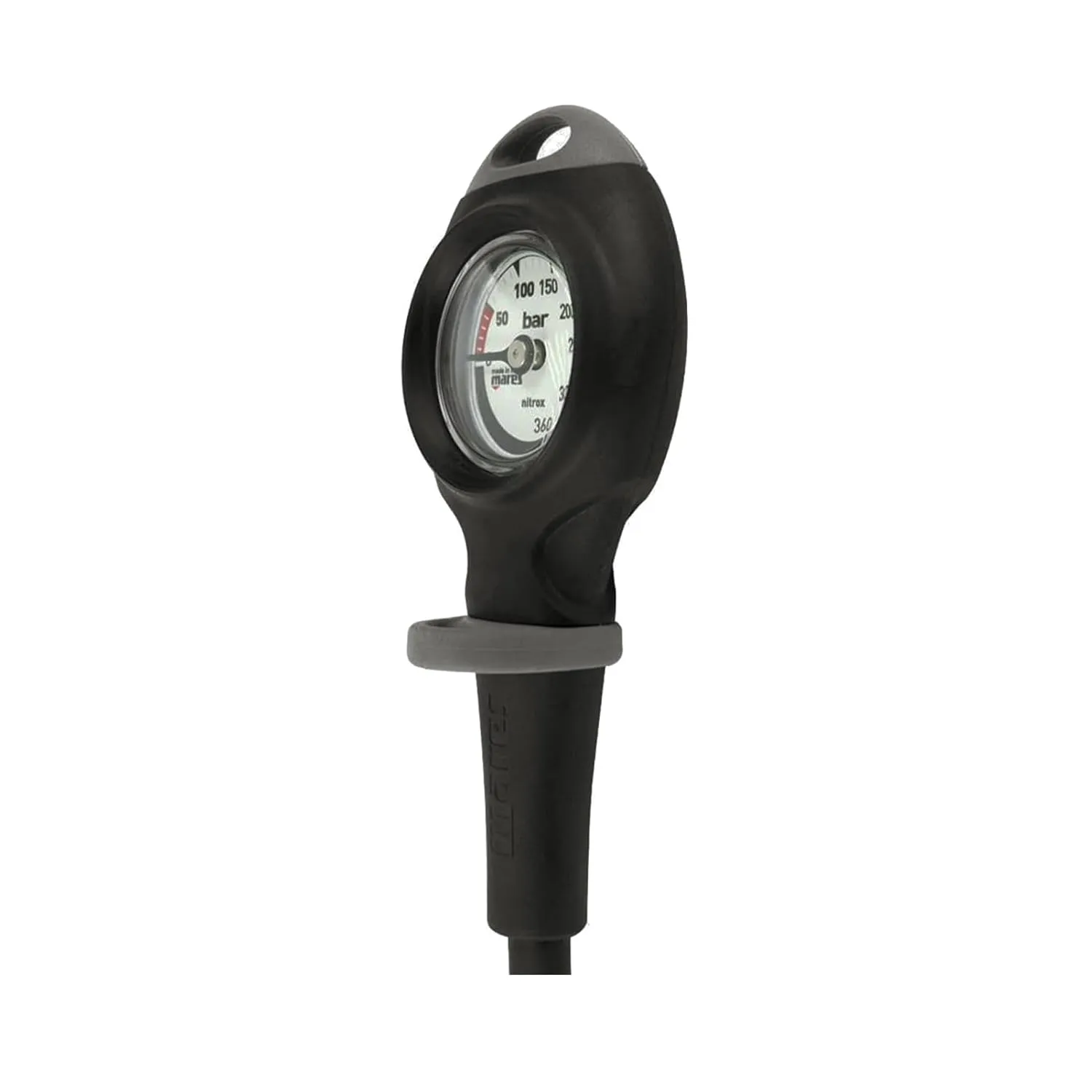 MARES Mission 1 Diving Pressure Gauge | Shockproof Compact Precise Pressure Gauge for Scuba Diving, Metric