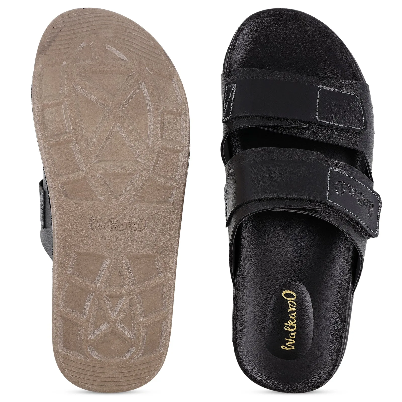 Men's Daily Wear Comfort Sandals - WE1347 Black