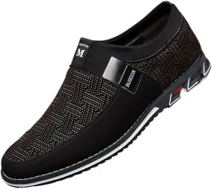 Men's Fashionable Business Casual Shoes, Formal Walking Large Size Middle-Aged Business