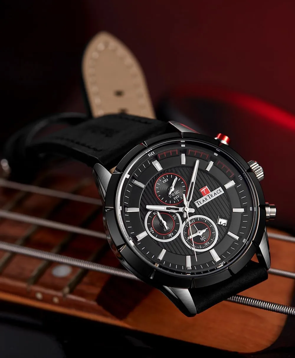 Mens Watches Analog Waterproof Watches for Men Chronograph Classical Fashion Dress Mens Wrist Watch Relojes para Hombres Christmas Gift for Men Husband Father