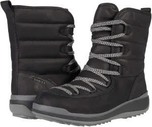 Merrell Snowcreek Cozy Polar Waterproof Black Leather 9 M
