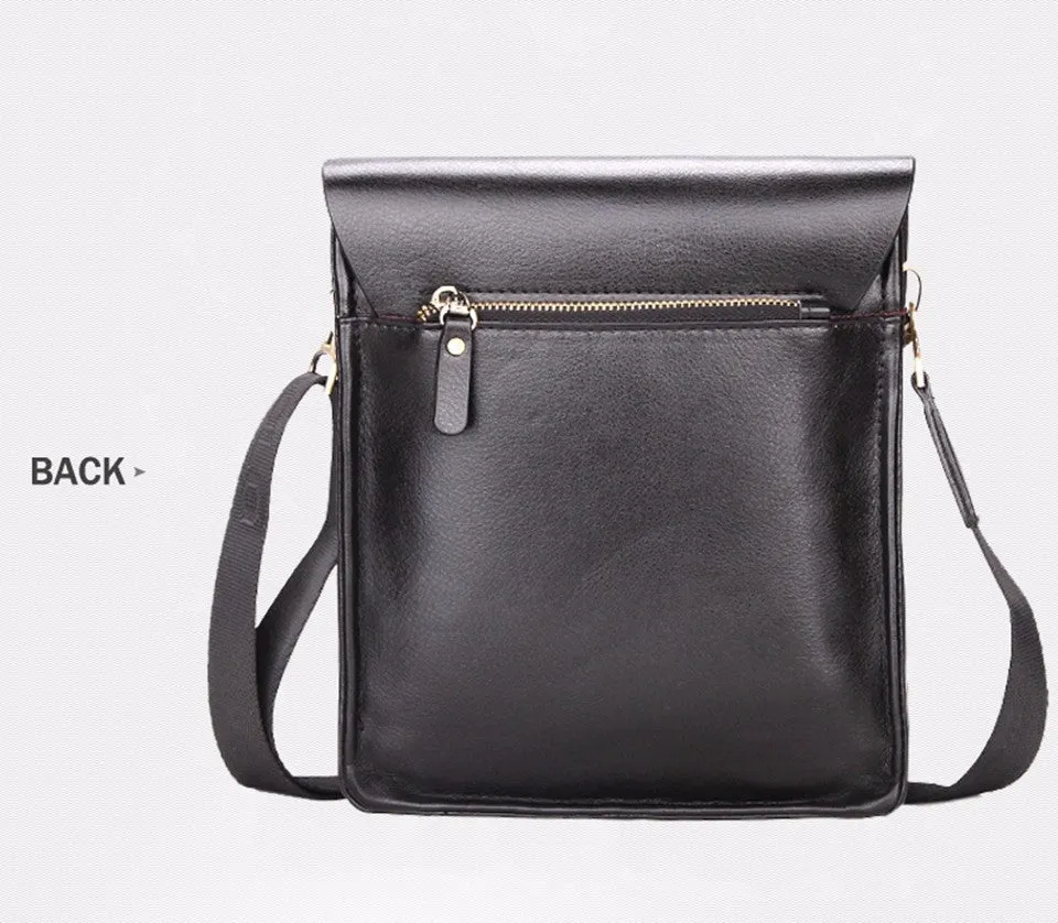 Messenger Bag Famous POLO Crossbody Vintage Leather Bag male Men's Extensive selection Leather Business bolsas Highly recommended VICUNA Brand Bag Mens Men Casual