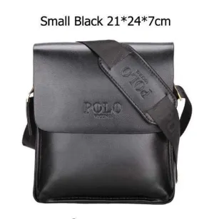 Messenger Bag Famous POLO Crossbody Vintage Leather Bag male Men's Extensive selection Leather Business bolsas Highly recommended VICUNA Brand Bag Mens Men Casual