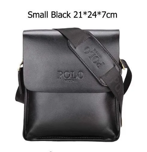 Messenger Bag Famous POLO Crossbody Vintage Leather Bag male Men's Extensive selection Leather Business bolsas Highly recommended VICUNA Brand Bag Mens Men Casual