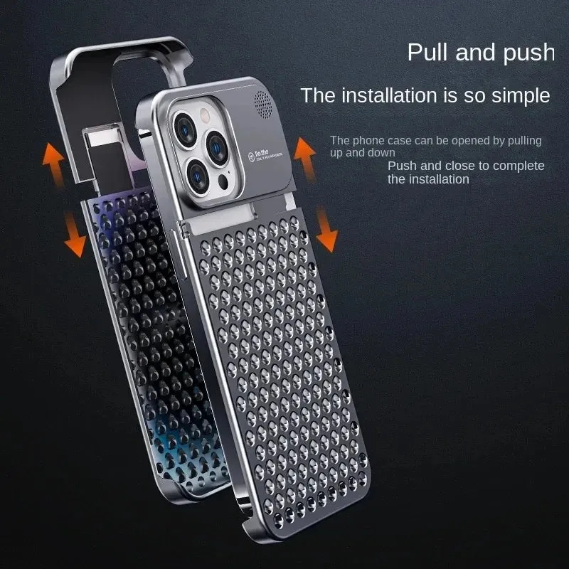 Metal Shockproof Case For iPhone