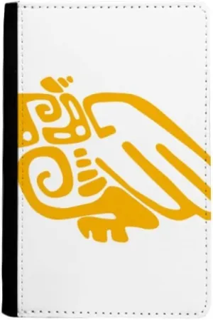 Mexico Totems Mexican Eagle Ancient Civilization Passport Holder Notecase Burse Wallet Cover Card Purse