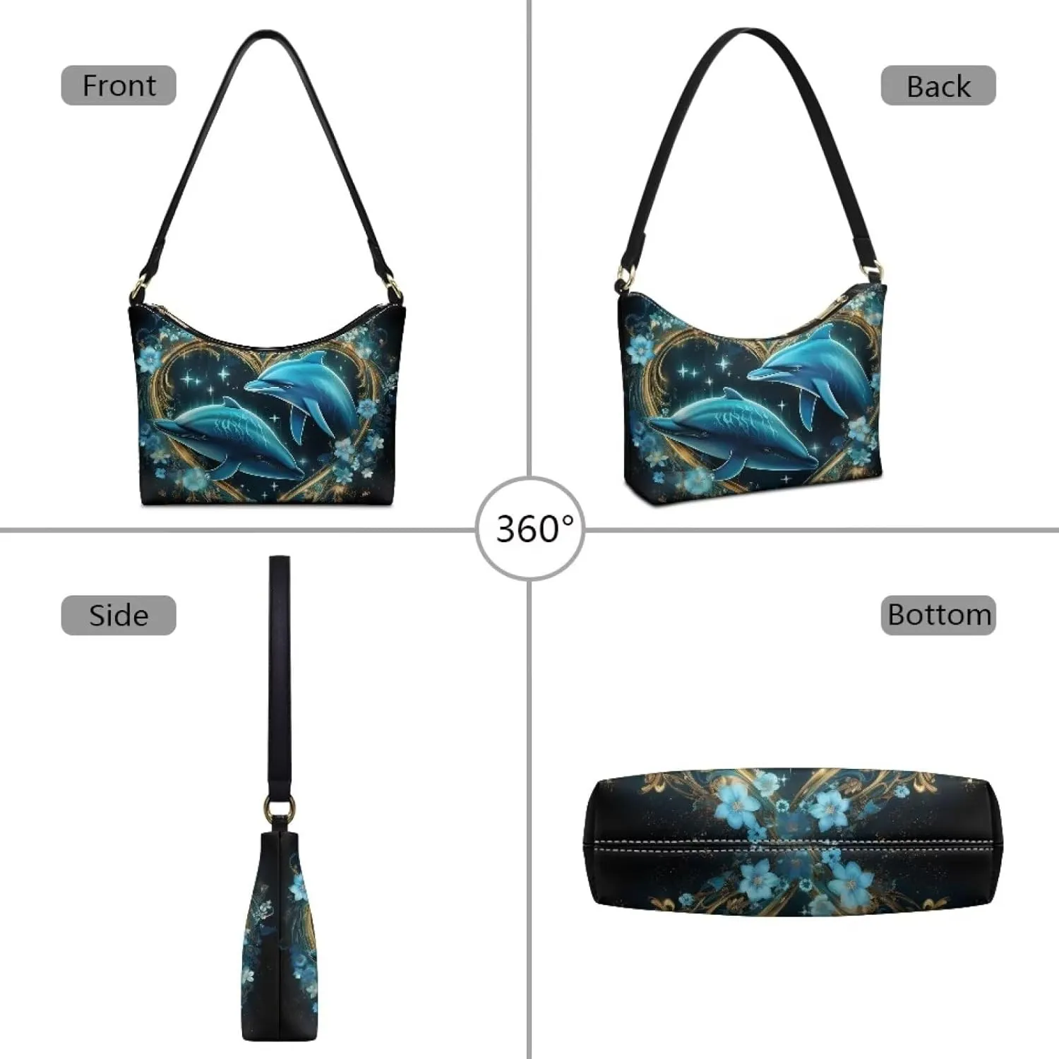 Mini Underarm Crossbody Bag for Women Leather for Dating Travel
