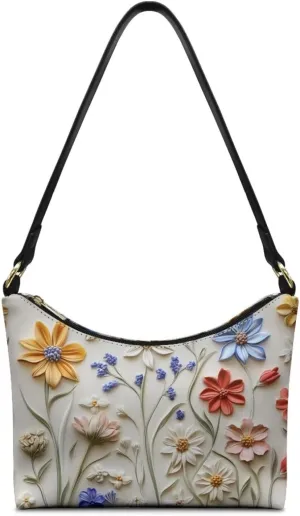 Mini Underarm Crossbody Bag for Women Leather for Dating Travel