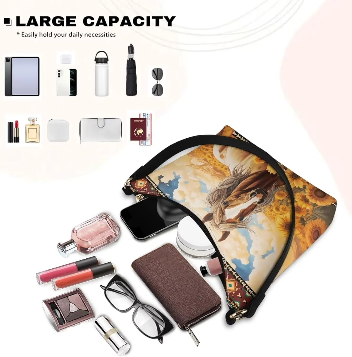 Mini Underarm Crossbody Bag for Women Leather for Dating Travel