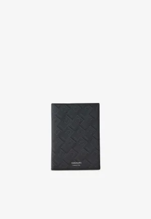 Monogram Embossed Passport Holder