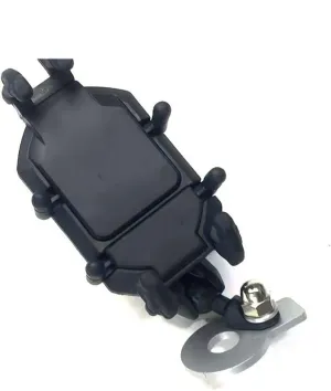 Motorcycle Cell Phone Mount for Italjet for Dragster 200 for 250i 125 400 Shock Absorption Bracket Mobile Phone Bracket Navigation Bracket(Regular Version A)