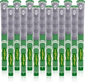 Multi Compound Golf Grips,Golf Club Grips midsize Standard Size,13 Grips Set,6 Colors Optional,Anti-Slip High Stability,All Weather Cord Rubber Golf Club Grips