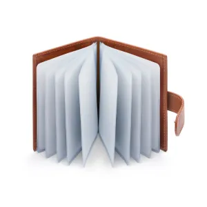 Multiple Leather Card Wallet - Havana Tan