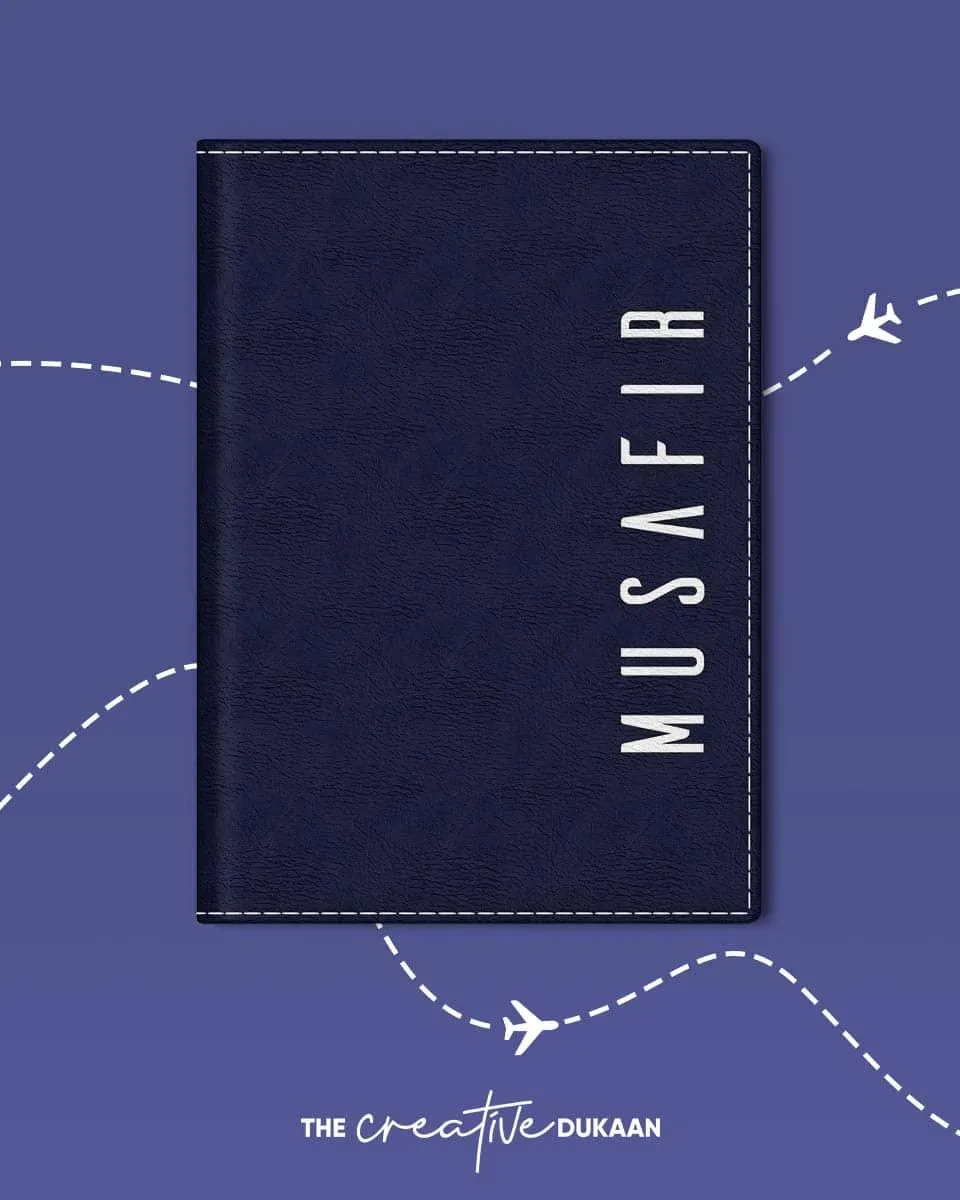 Musafir beautiful passport cover
