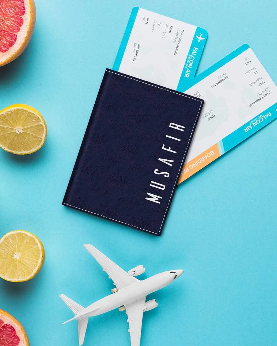 Musafir beautiful passport cover