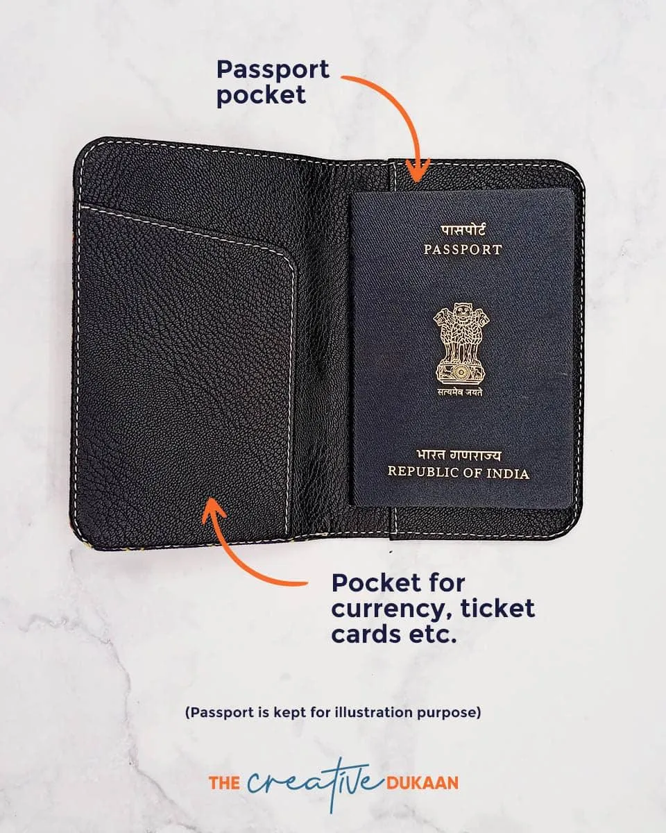 Musafir beautiful passport cover