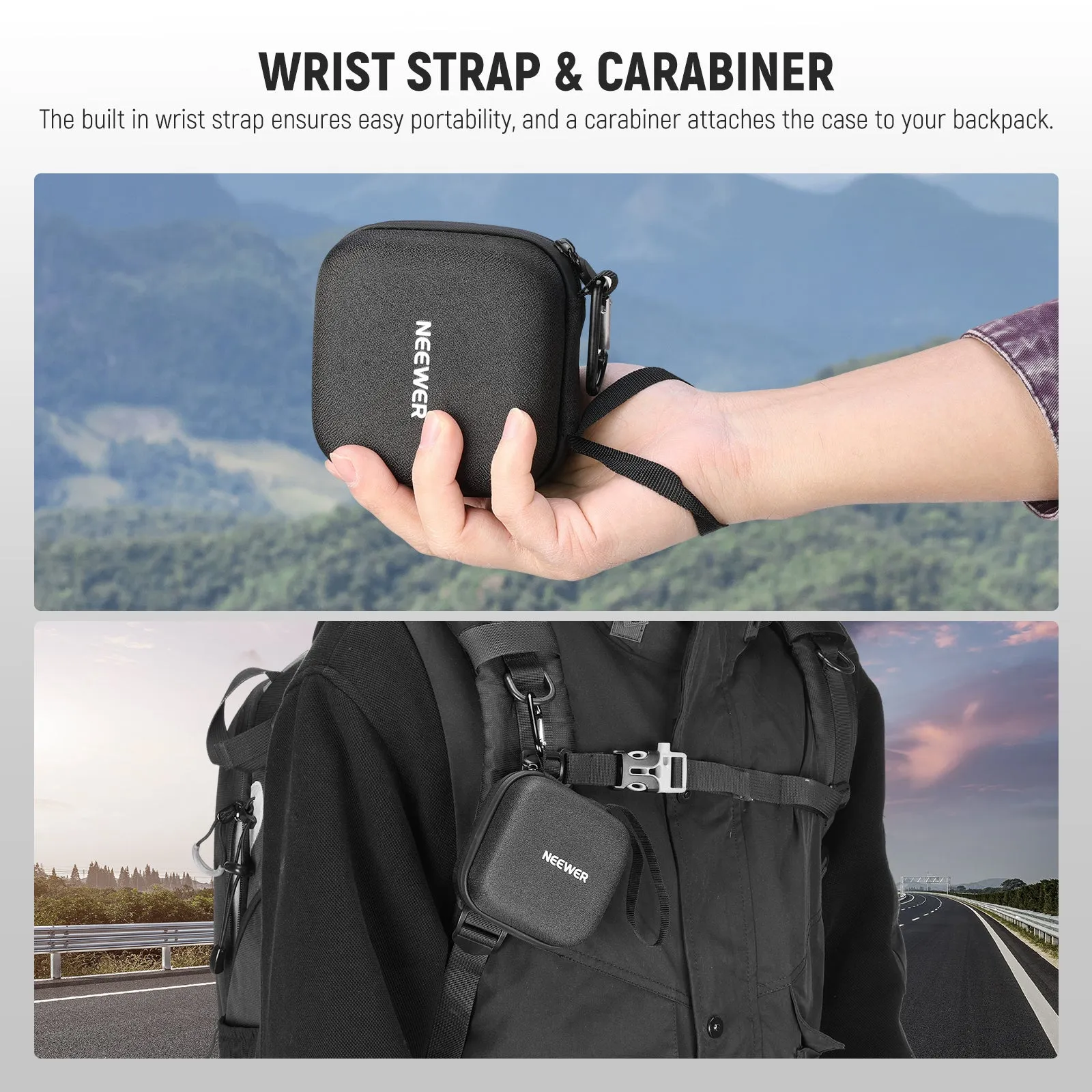 NEEWER PB11/PB12 Hard Shell Filter Storage Case for Circular Filters