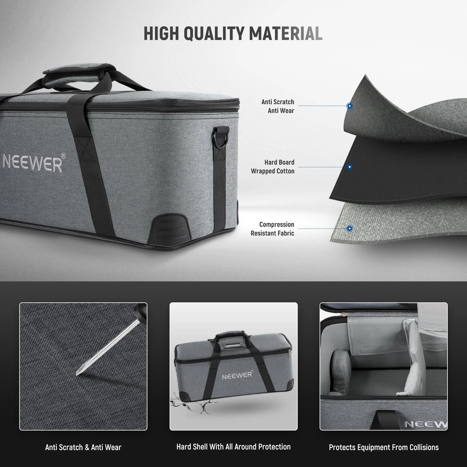 NEEWER PB6 Carrying Bag with Shoulder Strap