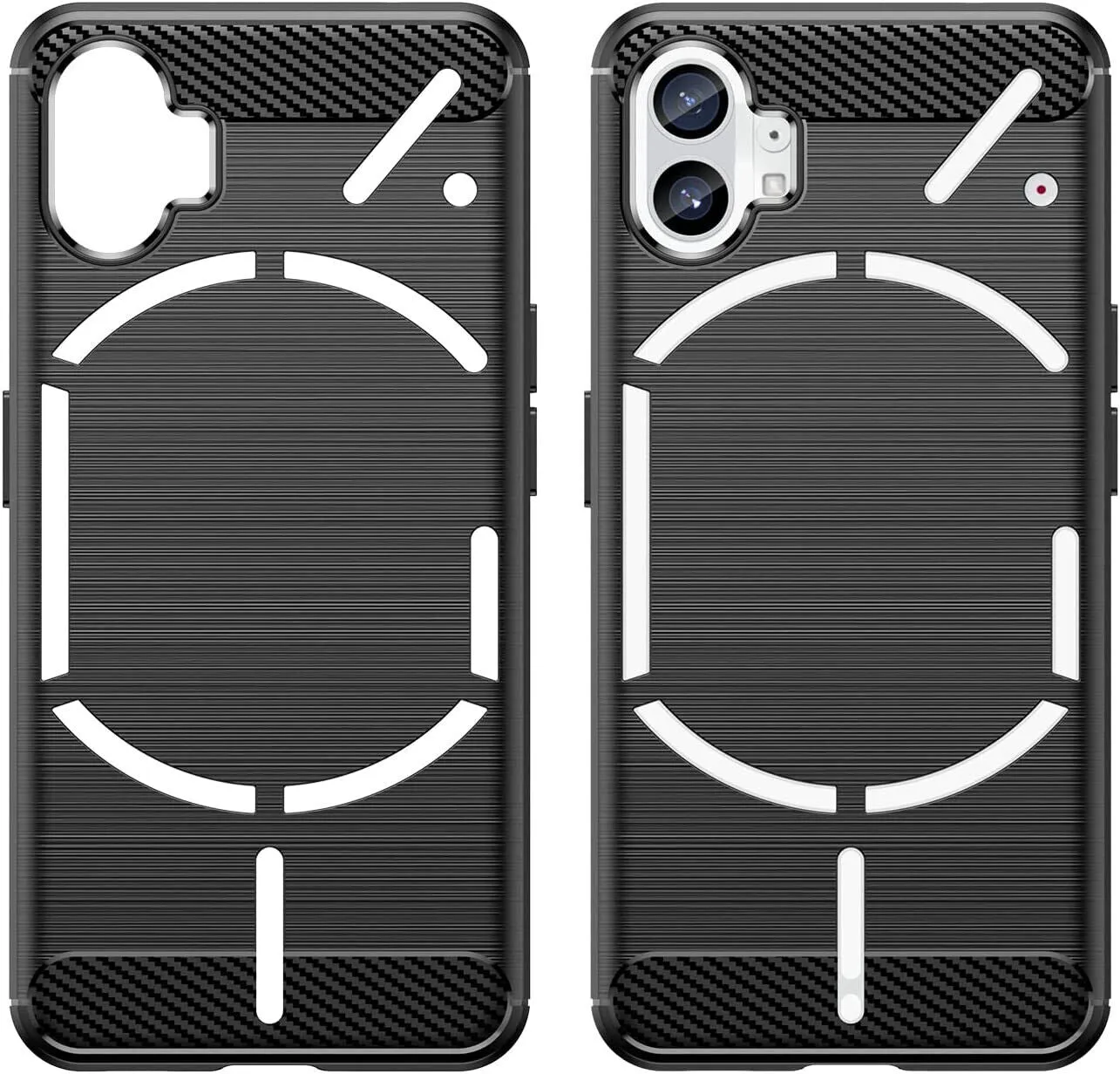 Nothing Phone (1) Case Carbon Fibre Gel Cover Ultra Slim Shockproof