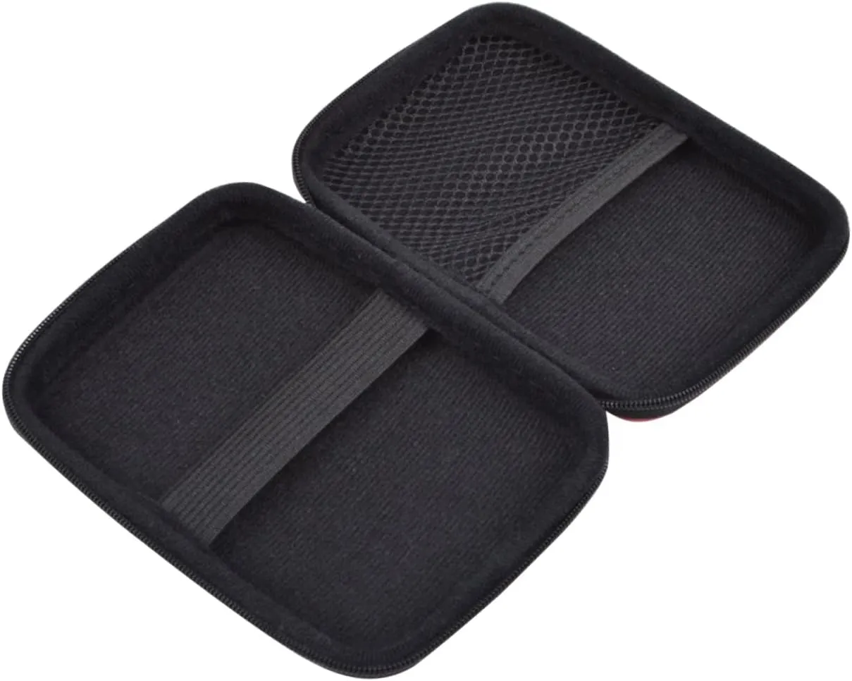 NUOBESTY Capacity Hard Drive Storage Bag Digital Product Organizer with Mesh Pocket for Charger Battery Pack and Earphone Accessories