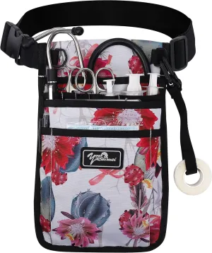 Nurse Fanny Pack for Work,Kit Practical Waist Bag for Nurses,Fanny Pack for Basics,Nurse Utility Belt Organizer Bag (HUA)