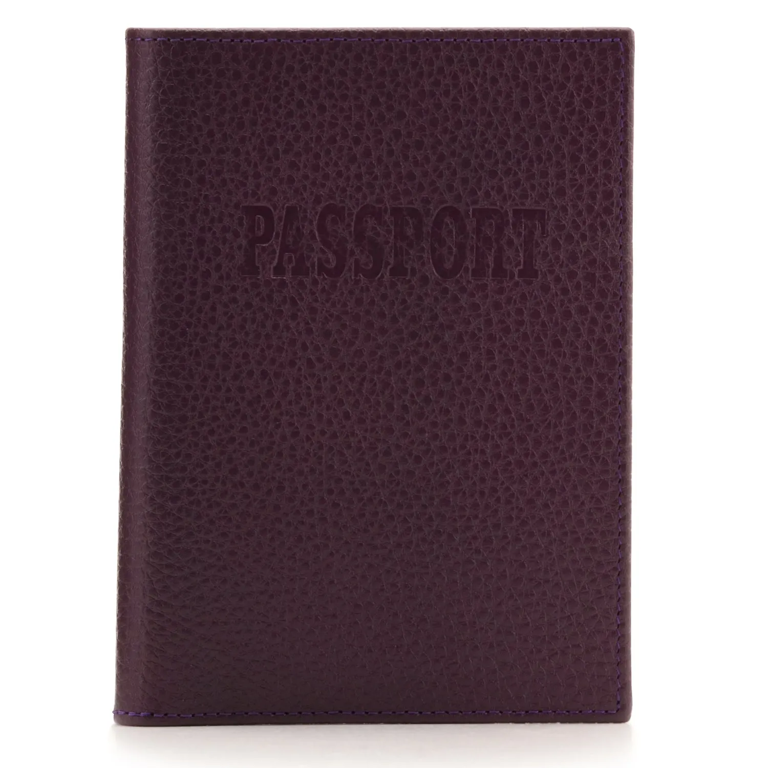 Otto Angelino Real Leather Passport Wallet - RFID Blocking and Baggage Tag - Unisex