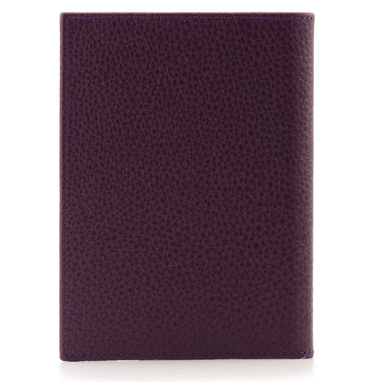 Otto Angelino Real Leather Passport Wallet - RFID Blocking and Baggage Tag - Unisex