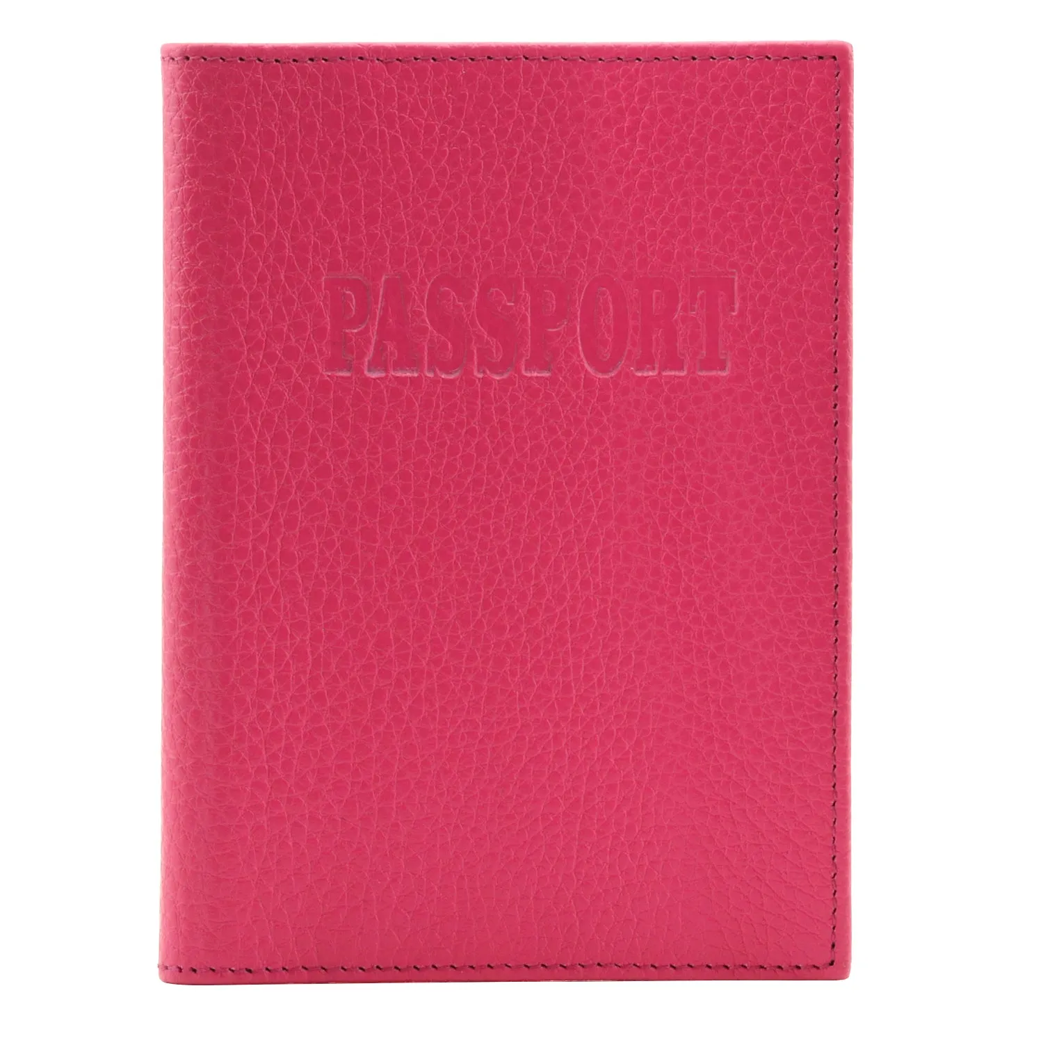 Otto Angelino Real Leather Passport Wallet - RFID Blocking and Baggage Tag - Unisex