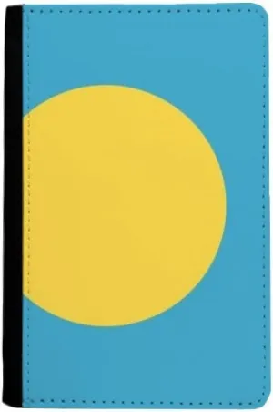 Palau National Flag Oceania Country Symbol Passport Holder Notecase Burse Wallet Cover Card Purse
