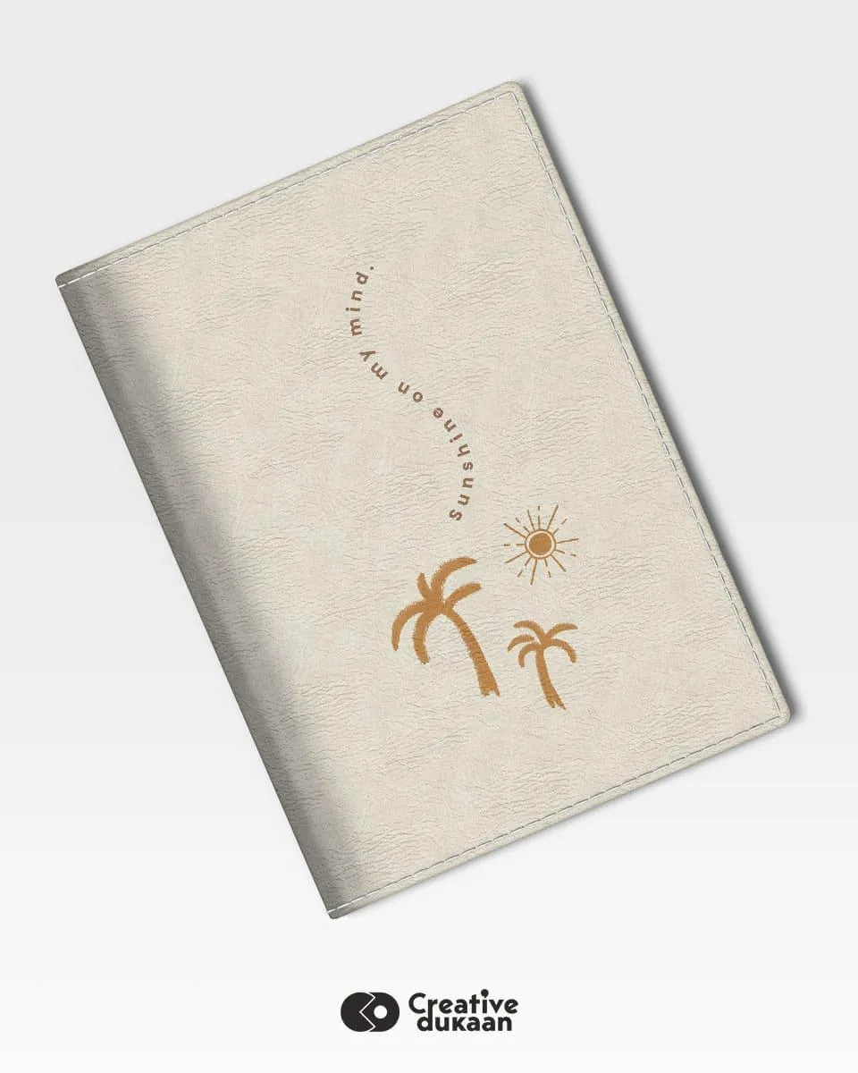 Passport Cover - Sunshine on my mind