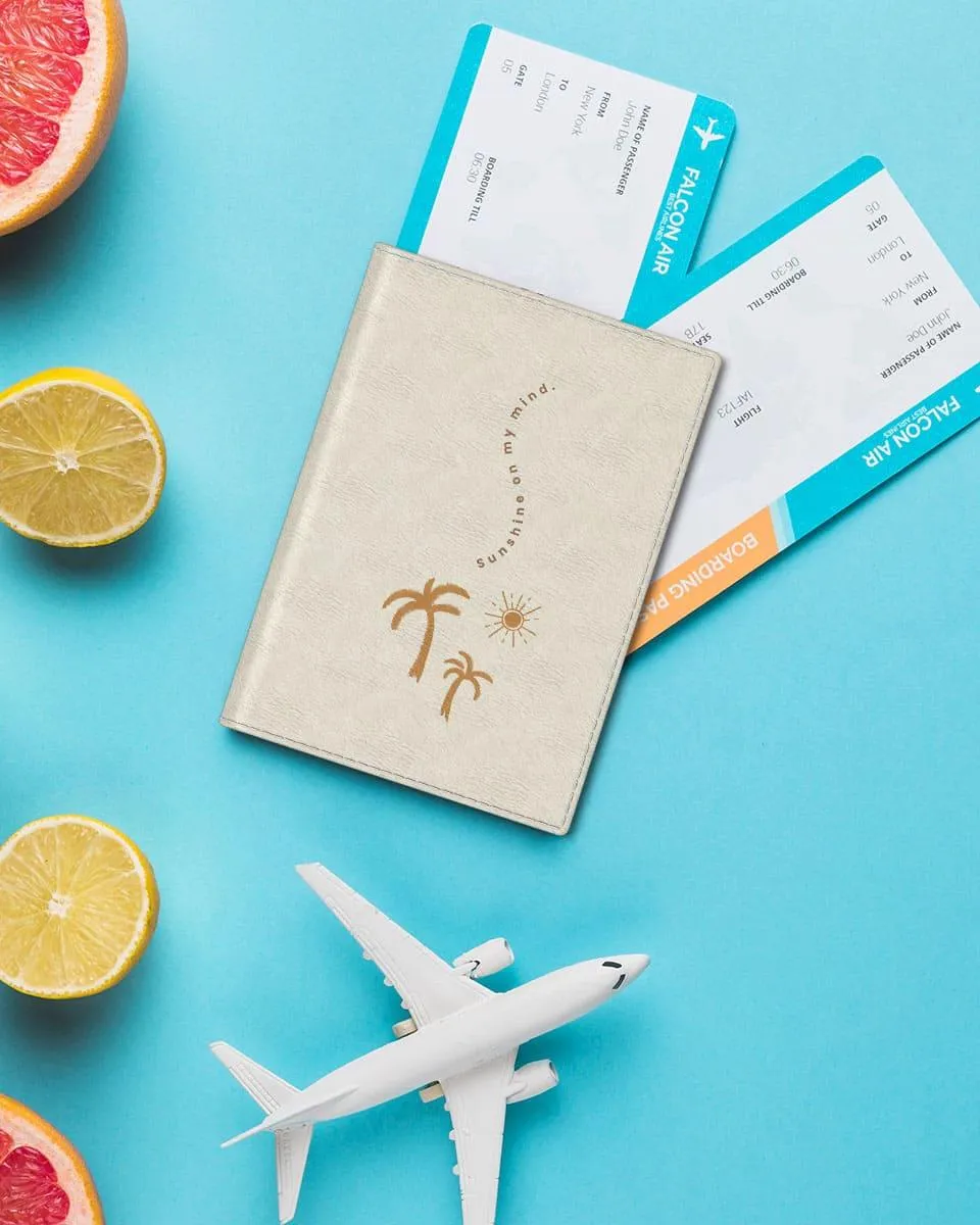Passport Cover - Sunshine on my mind