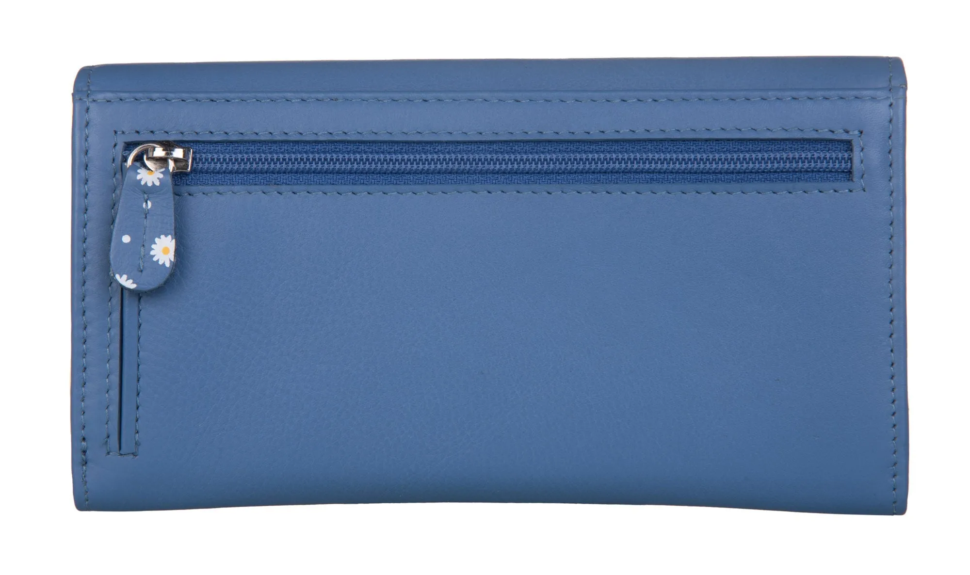 Peony Matinee Purse Blue - Mala Leather