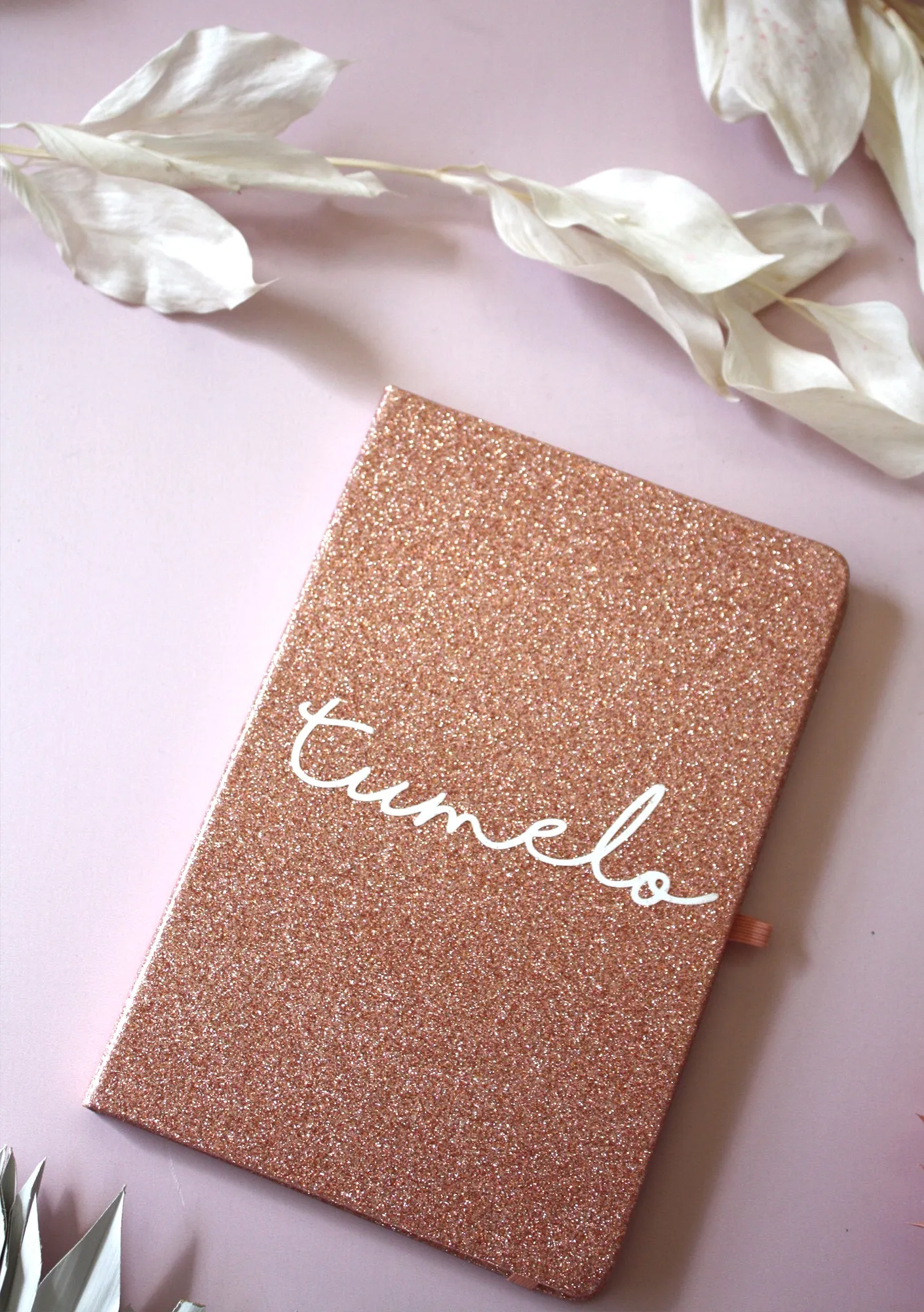 Personalized Glitter Bespoke Notebook and Pen Set