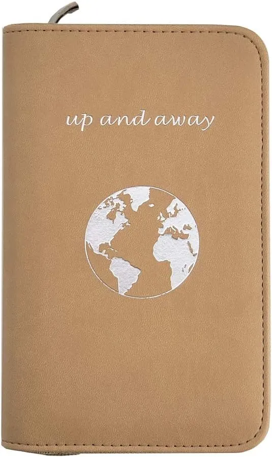 Phone Charging Passport Holder - Travel Wallet with Removable Power Bank holds money, cards, phone, travel docs- RFID Blocking - Compatible with All Phones - Travel Accessories