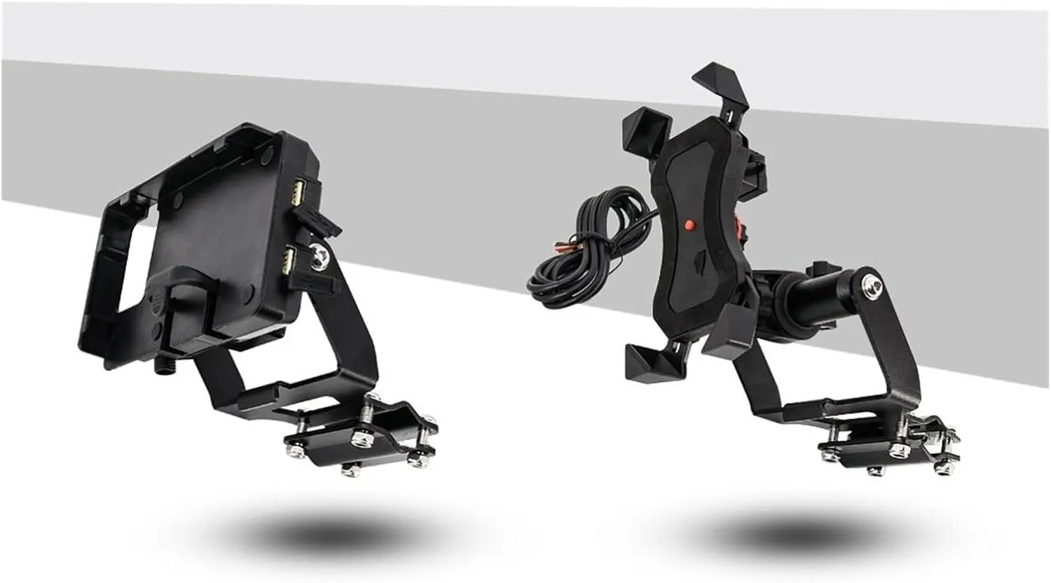 Phone Holder Navigation Bracket Motorcycle For Africa For Twin For CRF1000L For CRF 1000L 2018-2019 Phone GPS Navigation Plate Bracket Motorcycle Windshield Stand Holder Phone Mobile(USB CHARGING B)