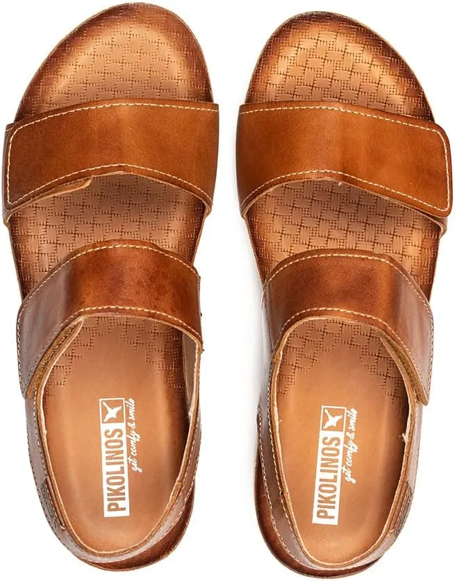 PIKOLINOS Wedge Sandals Leather Mahon for Woman