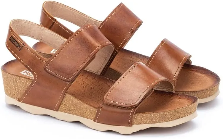 PIKOLINOS Wedge Sandals Leather Mahon for Woman